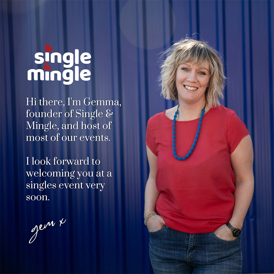 Founder of Single & Mingle, Gemma Wilks