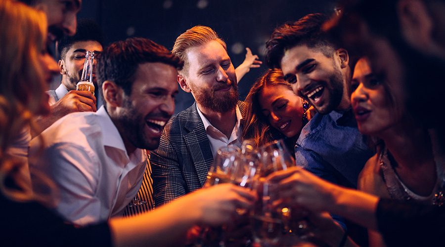Valentine's Singles Party & Social - group of people laughing and socialising
