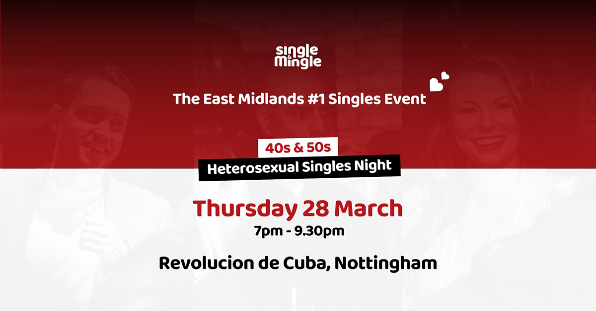 40s & 50s Singles Night - Revolucion de Cuba, Nottingham - Thursday 28 March 2024