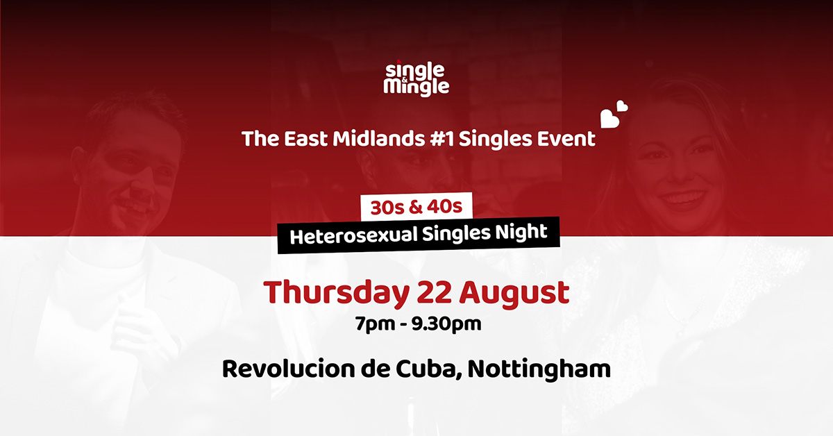 30s & 40s Singles Night - Revolucion de Cuba, Nottingham - Thursday 22 August 2024